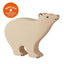 Holztiger Eisbär