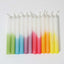 Grimm's Festtags-Kerzen Dip-Dye Regenbogen