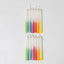 Grimm's Festtags-Kerzen Dip-Dye Regenbogen