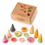 Grapat - "Veggies" handbemaltes Holzgemüse (12 Teile)